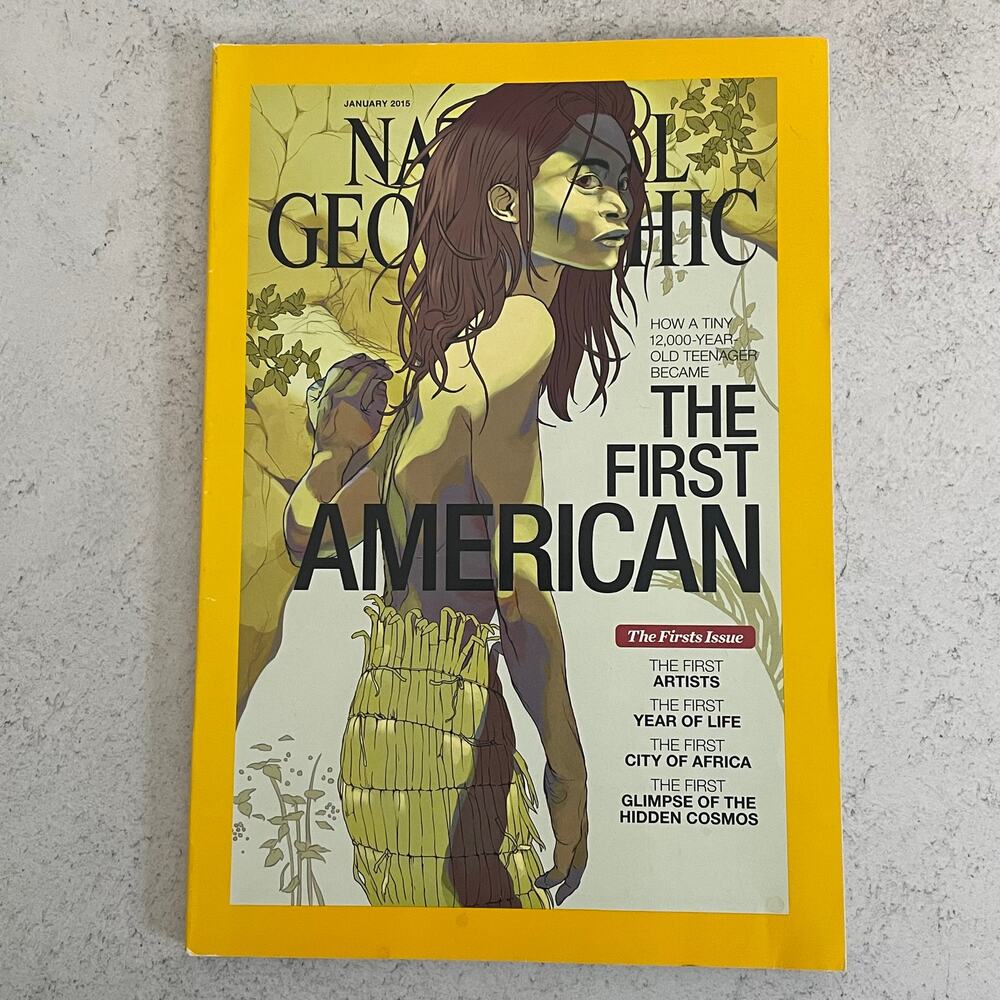 National Geographic January 2015 - The First American
